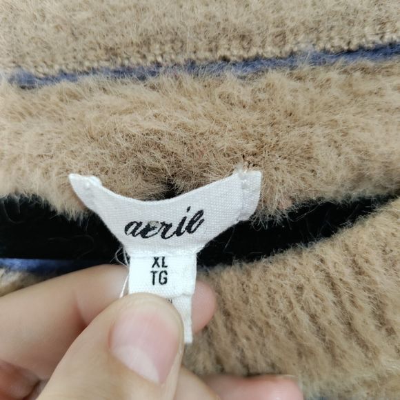 Aerie Women's Soft And Stretchy Dolman Sleeve Relaxed Fit Sweater Size XL - Picture 3 of 8